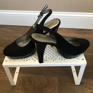 Black Closed Toe Heels